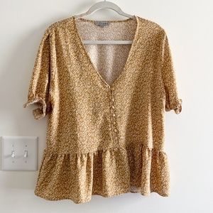 Böhme Abygail Ditsy Floral Peplum